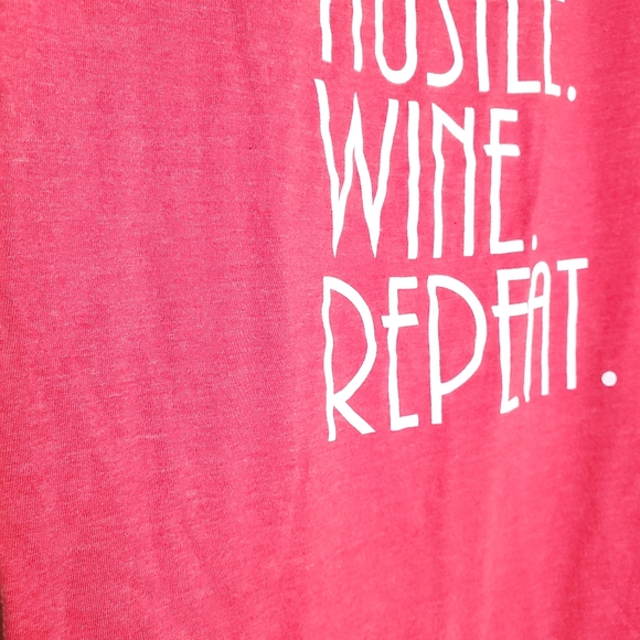 12) BELLA CANVAS "Coffee. Hustle. Wine. Repeat." Sz. S - Picture 2 of 5